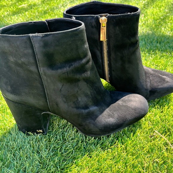 Michael Kors black suede booties - Picture 3 of 4